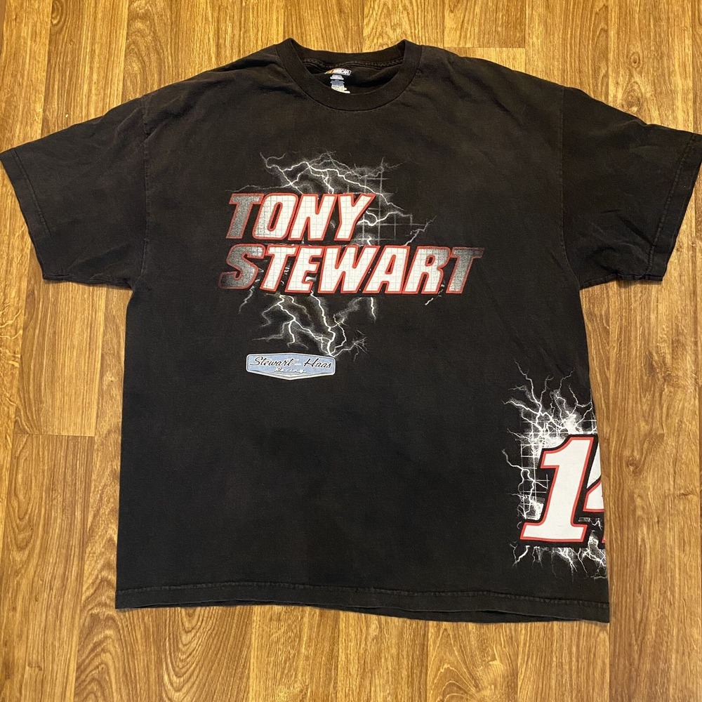 Tony Stewart Shirt Men 2XL Nascar Racing‎ Big Graphic